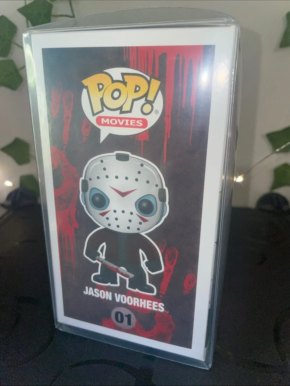 Funko Jason Voorhees Figure with Green Mask and Red Accents